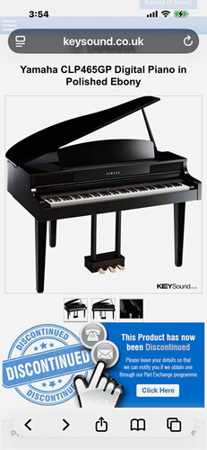 Yamaha clp 465gp clavinova - yamaha,