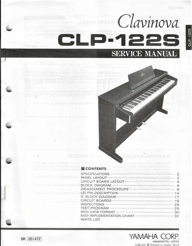 Original yamaha clavinova - original,